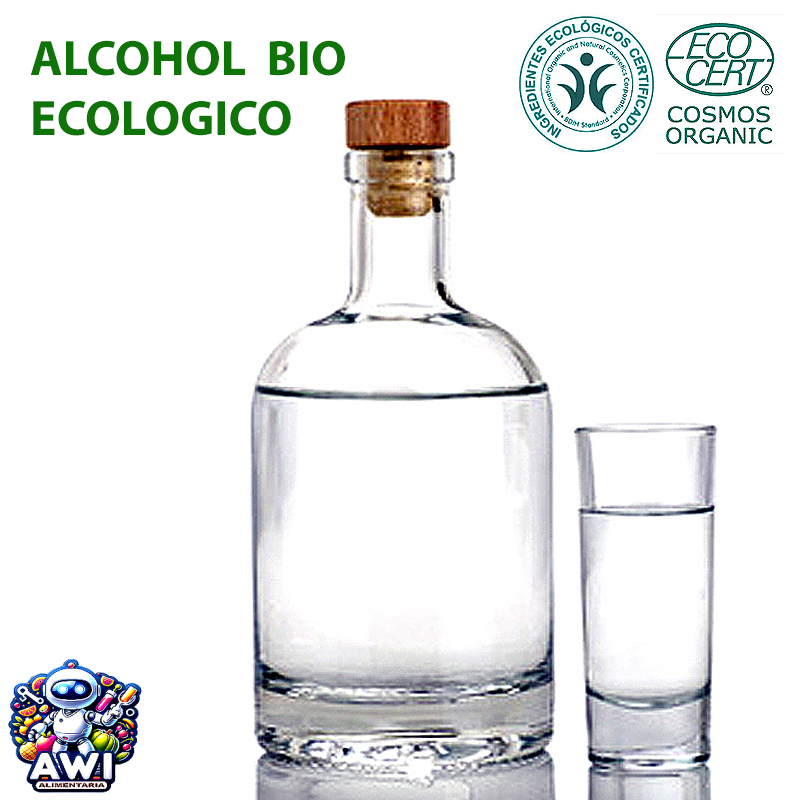 ALCOHOL ORGANICO & BIO ALIMENTARIO 96%