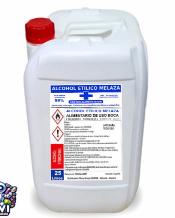 ALCOHOL DE MELAZA 99% ALIMENTARIO