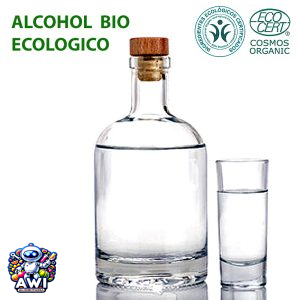 ALCOHOL ALIMENTARIO ORGANICO & BIO 96%