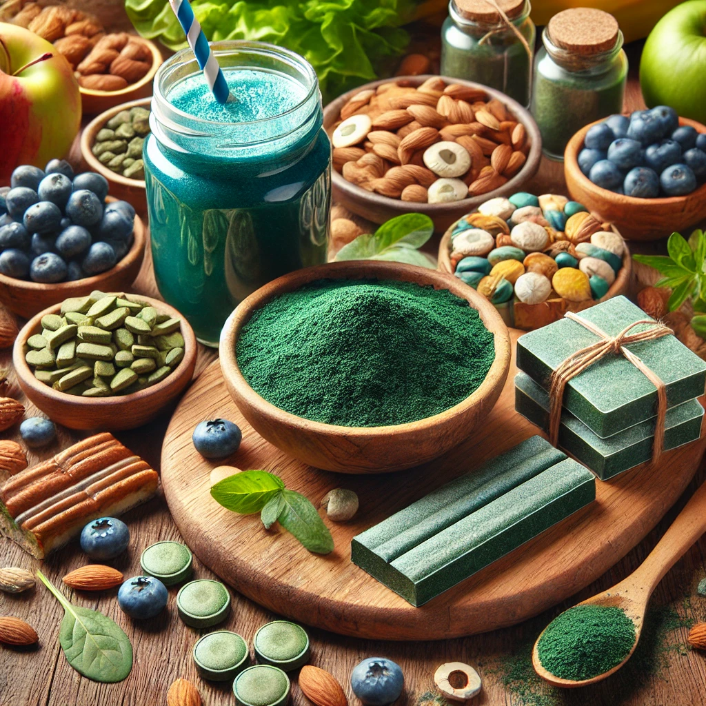 colorante natural azul espirulina beneficios