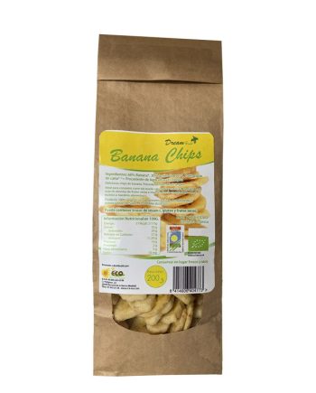 Banana chips bio 200 g Dream Foods