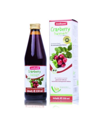 Zumo de arandano rojo bio 330ml Medicura