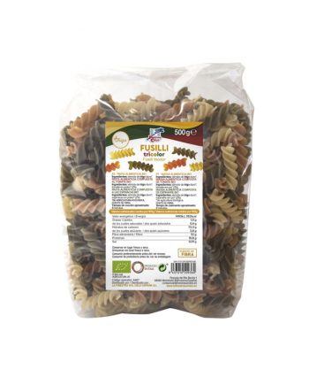 Fusilli tricolor bio 500 g La Finestra