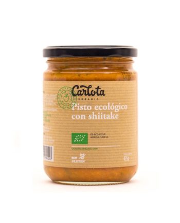 Pisto ecológico con Shiitake Bio 425 g Carlota Organic