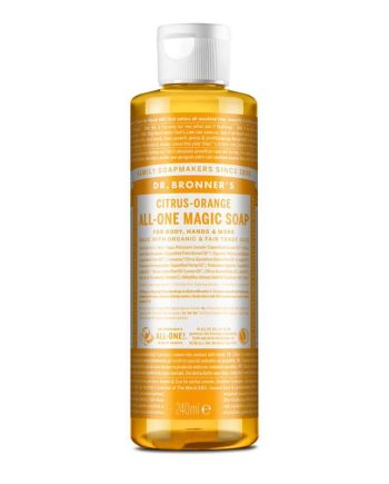 Jabon liquido citricos naranja bio 240ml Dr. Bronner's