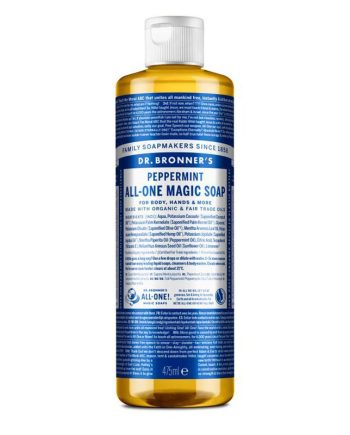 Jabon liquido menta bio 475ml Dr. Bronner's