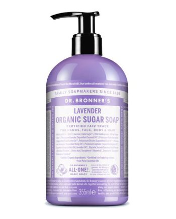 Jabon de Azucar Lavanda 355ml Dr. Bronner's