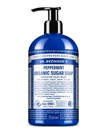 Jabon de Azucar Menta 355ml Dr. Bronner's