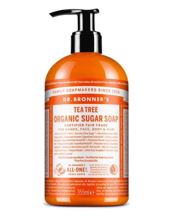 Jabon de Azucar Arbol del Te 355ml Dr. Bronner's