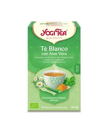 Yogi tea te blanco con aloe vera bio 17 filtro BIO