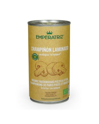 Champiñon laminado bio lata 390ml Emperatriz