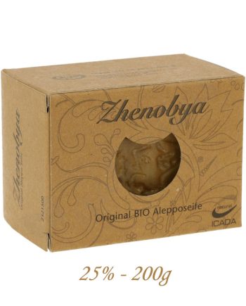Jabon de Alepo 75% - 25% 200 g Zhenobya