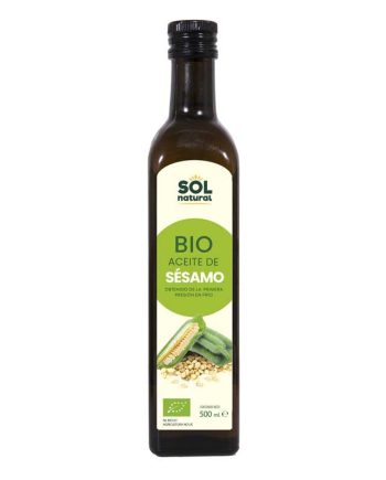 Aceite de sesamo bio 500ml Sol Natural