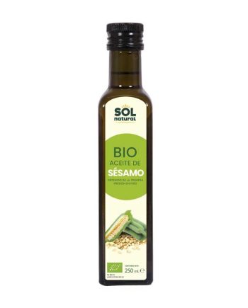 Aceite de sesamo bio 250ml Sol Natural