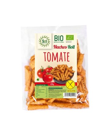 Nachos roll de maiz con tomate bio 125g Sol Natural