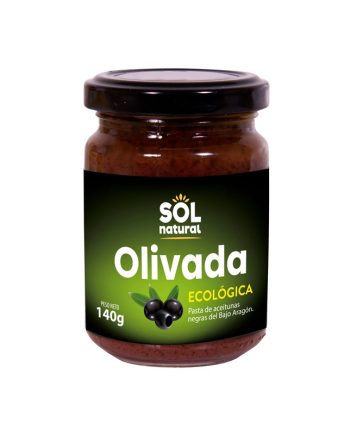 Olivada Negra Bajo Aragon bio 140g Sol Natural
