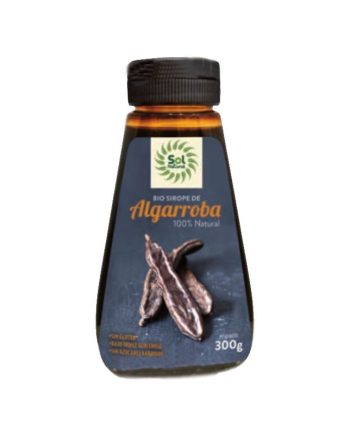 Sirope de algarroba bio 300 g Sol Natural