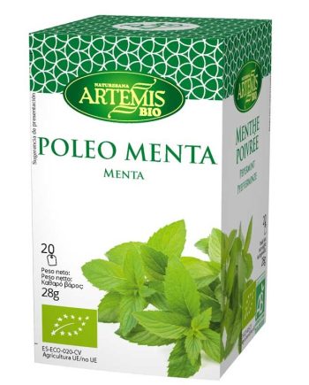 Menta poleo 20 filtros Artemis