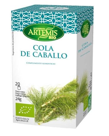 Cola de caballo 20 filtros Artemis