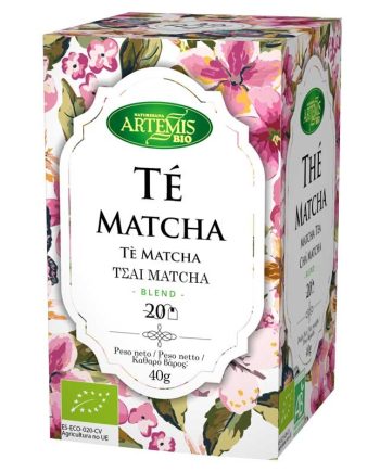 Te matcha bio 20 filtros Artemis