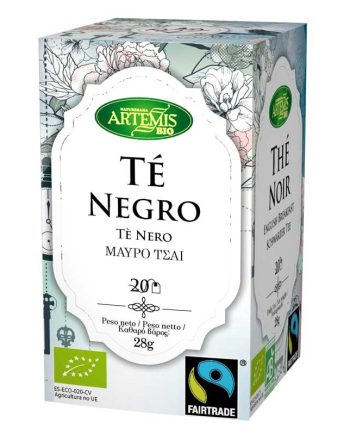 Te negro Bio 20 filtros Artemis