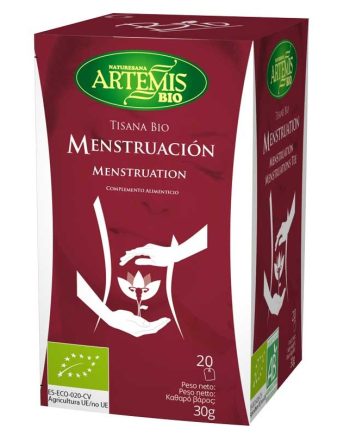 Menstruación mujer bio 20 filtros Artemis