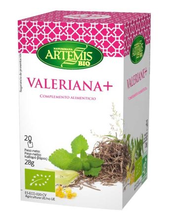 Valeriana bio 20 filtros Artemis