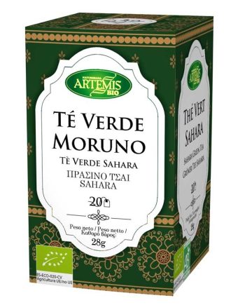 Te verde moruno Bio 20 filtros Artemis