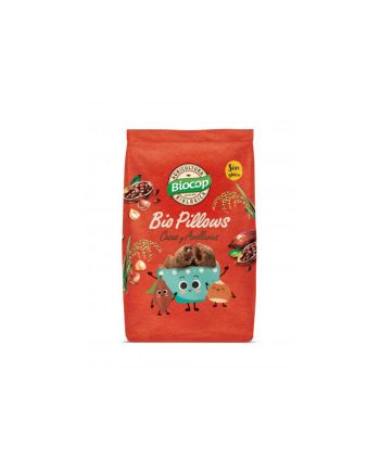 Cereales rellenos de choco avellanas sin gluten Bio 300 g Biocop
