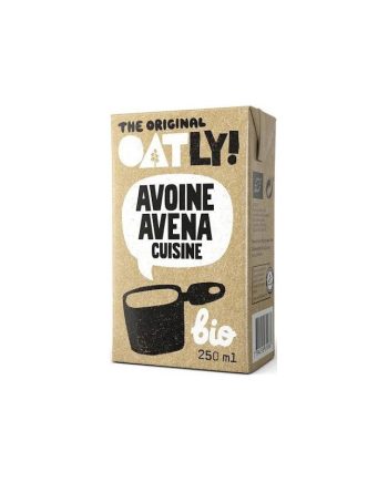 Crema de avena líquida para cocinar cuisine bio 250 ml Oatly