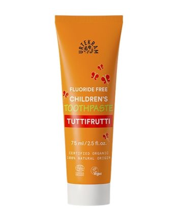 Dentifrico de tutti frutti niños bio 75ml Urtekram