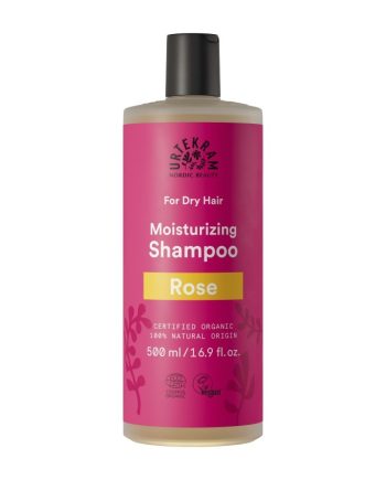 Champu de rosas para cabello seco bio 500ml Urtekram