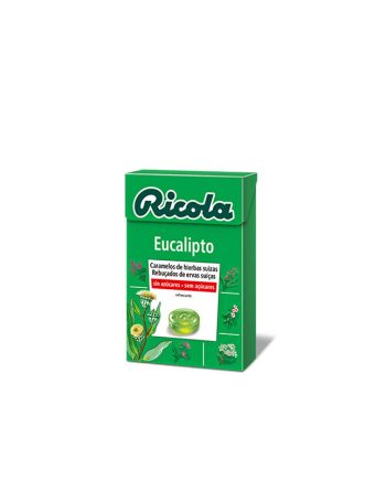 Caramelos de eucalipto sin azucar 50g Ricola