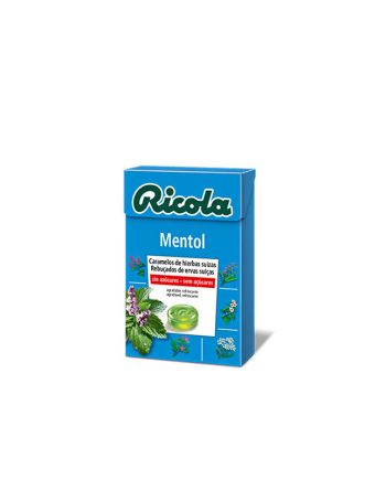 Caramelos mentol sin azucar 50 g Ricola