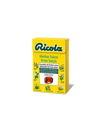 Caramelos de hierbas suizas sin azucar 50 g Ricola