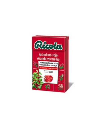 Caramelos de arandanos sin azucar 50 g Ricola