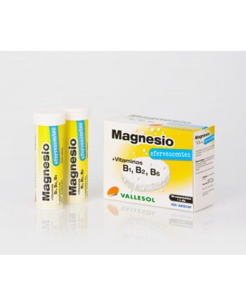 Magnesio+ vitaminas B 24 comprimidos efervescentes Vallesol