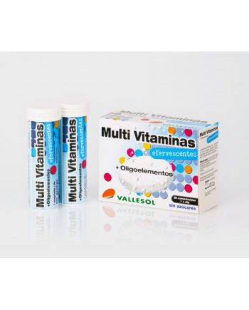 Multivitaminas+oligoelementos 24 comprimidos efervescentes Vallesol