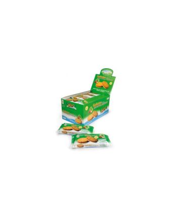 Galletas choco-avellana rellena bio 16x60g Belsi