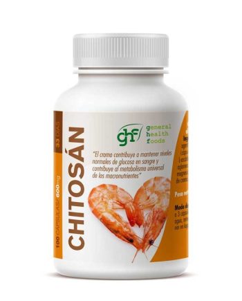 Chitosan 600mg 100 capsulas GHF