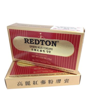 Ginseng rojo koreano 300mg 50 capsulas Redton