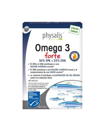 Omega 3 forte EPA + DHA 60 perlas Physalis