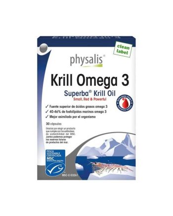 Krill omega 3 30 perlas Physalis