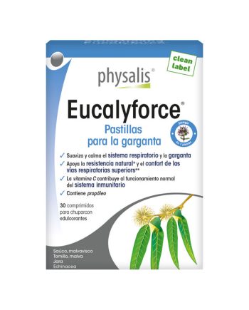Eucalyforce 30 pastillas para la garganta Physalis