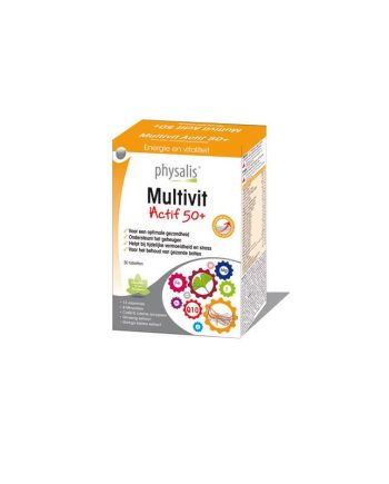 Multivit actif 50+ 30 comprimidos Physalis