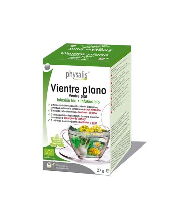 Vientre plano infusion bio 20 filtros Physalis