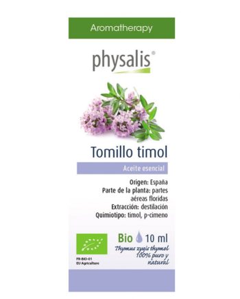 Aceite esencial de tomillo timol bio 10 ml Physalis