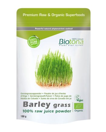 Barley grass/hierba de cebada superfood bio 150g Biotona