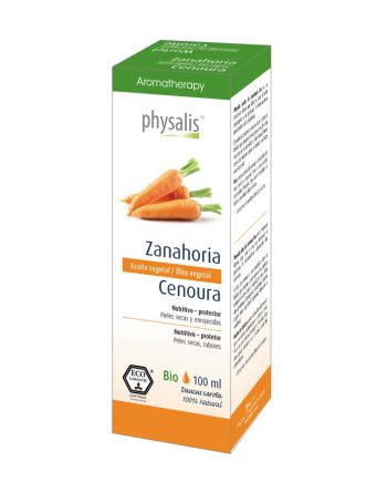 Aceite vegetal de zanahoria bio 100 ml Physalis