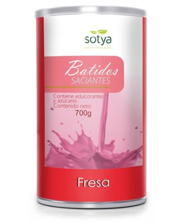 Batido saciante de fresa 700g Sotya